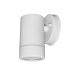 Φωτιστικό Πλαστικό Μονής Κατεύθυνσης Επίτοιχο Φ60 Gu10 Λευκό