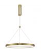 EMPATIA GOLD BRASS ALUMINIUM & ACRYLIC LED 35 WATT 230 VOLT 2450LM 3000K IP20 D: 60 H: 120 CM