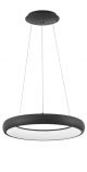 ALBI DIMMABLE SANDY BLACK ALUMINIUM & ACRYLIC LED 32 WATT 230 VOLT 1950LM 3000K IP20 D: 41 H: 120 CM
