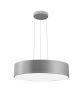 RODA GRAY ALUMINIUM  ACRYLIC DIFFUSER LED 46 WATT 230 VOLT 2760LM 3000K IP20 D: 60 H: 120 CM