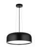 PERLETO METAL & ACRYLIC DIFFUSER MATT BLACK OUTSIDE LED E27 3X10W IP20 BULB EXCLUDED D: 48 H:133CM