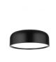 PERLETO CEILING LAMP BLAC K METAL & ACRYLIC DIFFUSER E27 2X40W D:35 H:13CM