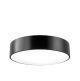 FINEZZA CEILING LIGHT OUT.MATT BLACK STEEL-IN.MATT WHITE STEEL E27 3X40W