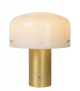 TIMON ΕΠΙΤΡΑΠΕΖΙΑ ΛΑΜΠΑ E27 / 25W 35CM MATT GOLD / OPAL