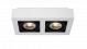 ZEFIX CEILING SPOTLIGHT 2X GU10 / 12W DTW ΛΕΥΚΟ