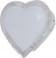 Φωτιστικό Νυκτός LED Καρδιά 0.4W Λευκό