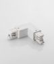  WHITE ALUMINIUM L CONNECTOR 4 WIRES 220-250V 16A