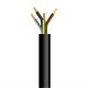 ΚΑΛΩΔΙΟ ΕΥΚΑΜΠΤΟ H05VV-F 4X1,5mmΚΑΙ#178; ΜΑΥΡΟ (100m/roll)
