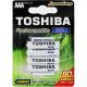 Μπαταρία Toshiba AAA 950mAh (blister 4 pcs) Rechargeable TOSHIBA TNH-03GAE