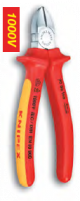 KNIPEX ΠΛΑΓΙΟΚΟΦΤΗΣ 1000V 180ΜΜ