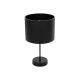 WIZ Μοντέρνο Επιτραπέζιο Φωτιστικό Πορτατίφ με Ντουί 1 x E27 AC 220-240V IP20 - Μαύρο - Μ22 x Π22 x Υ36.5cm
