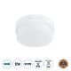 REVANO Φωτιστικό Πλαφονιέρα Οροφής LED 12W 1200lm 180° AC 220-240V Αδιάβροχο IP54 Ψυχρό Λευκό 6000K - Lumileds SMD Chip - Λευκό Γαλακτερό - Μ12 x Π12 x Υ4.5cm - 2 Χρόνια Εγγύηση