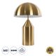 URANUS-M Μοντέρνο Επιτραπέζιο Φωτιστικό Πορτατίφ με Ντουί 2 x E27 AC 220-240V IP20 - Χρυσό - Μ35 x Π35 x Υ54cm