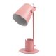 PENCASE Μοντέρνο Επιτραπέζιο Φωτιστικό Πορτατίφ με Ντουί 1 x E27 AC 220-240V IP20 - Ροζ - Μ12 x Π15 x Υ38cm
