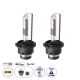 HID Λάμπα Xenon D2R Super Vision Υψηλής Φωτεινότητας +60% CANbus E1 ECER37 55W/110W 5000lm/10000lm 360° DC 12-24V Αδιάβροχο IP65 Φυσικό Λευκό 4300K - Μ3.2 x Π3.2 x Υ7.5cm - Πακέτο 2 Τεμαχίων - 2 Χρόνια Εγγύηση