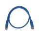 Καλώδιο Patch Cord Δικτύου 7x0.16mm UTP  (Cat.5e) 0,5μ Μπλε