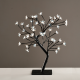 TREE WITH FLOWERS OF SILICONE  36LED ΛΑΜΠΑΚ ΜΕ ΑΝΤΑΠΤΟΡΑ(24V DC)ΨΥΧΡΟ ΛΕΥΚΟ IP20 45cm 3m ΜΑΥΡΟ